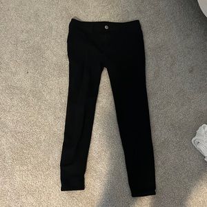 Black jeggings